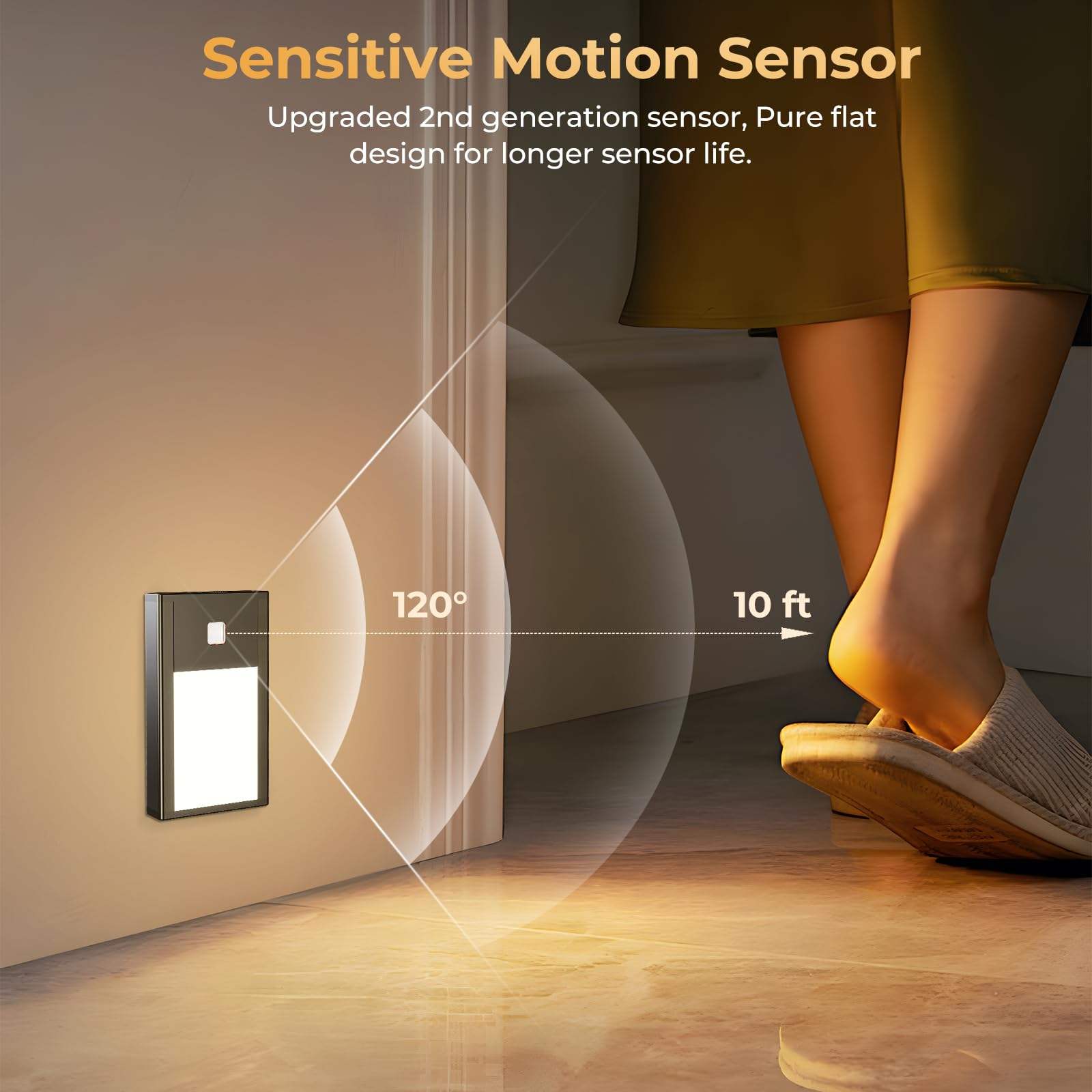 Motion Sensor Rechargeable LED Cabinet Light - Image 6