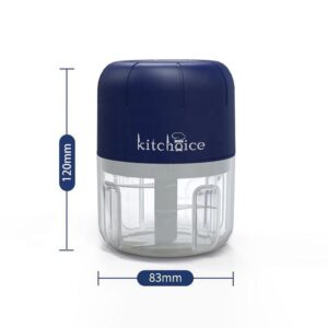 Mini Electric Food Chopper – USB Wireless Meat & Vegetable Cutter
